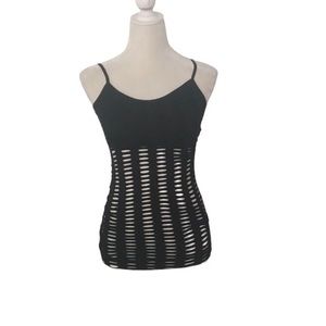 Y2K True Rock Black Sleeveless Tunic Top